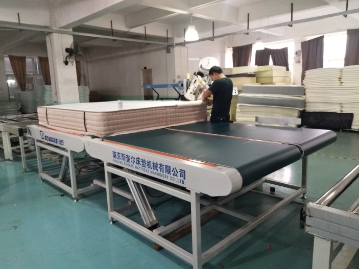 Nanjing Square Mattress Machinery's visit to Delandis Mattress